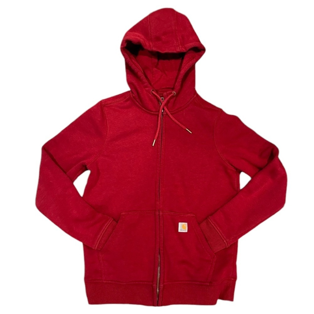 Carhartt Red Hoodie Sweatshirt